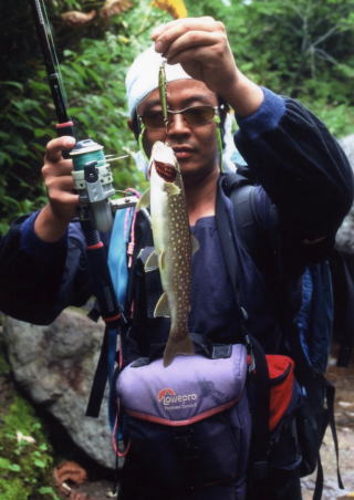 北海道の岩魚